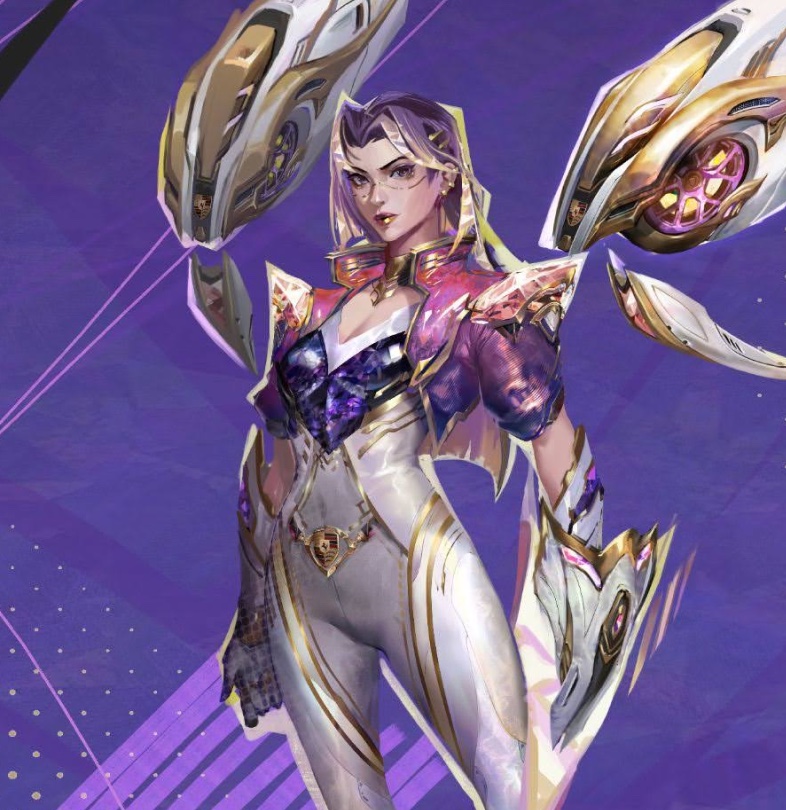 Porsche × Kai'Sa splash art
